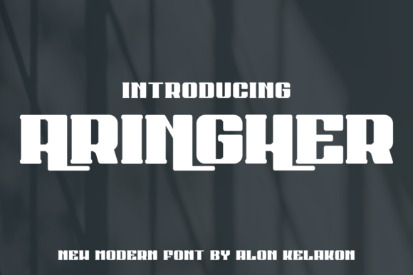 Aringher: Bold Display Typography for Impact