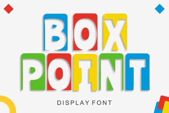 Box Point: Elevating Design with Playful, Geometric Typography