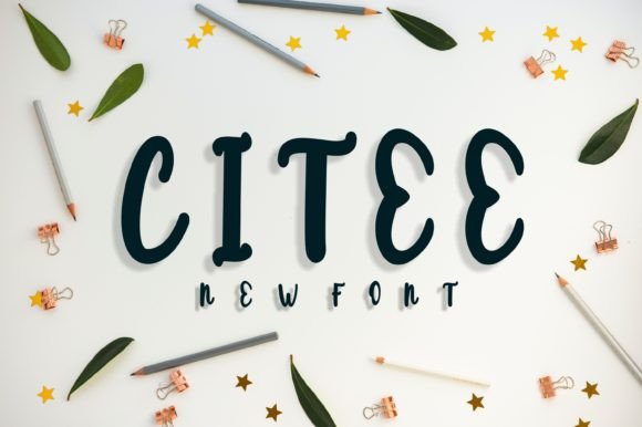 Citee: The Display Font for Modern Design