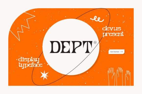 Dept: Elevating Modern Branding with Bold Display Typography