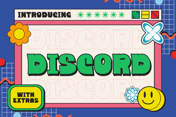 Discord: The Vintage Display Font Redefining Modern Brand Identity