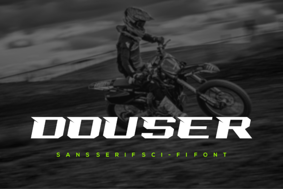 Douser: A Bold Display Font for Modern Brands