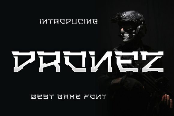 Dronez Font: The Minimalist Display Typeface for Modern Branding