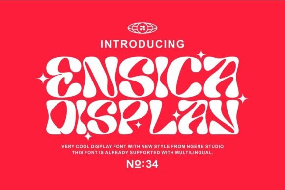 Ensica: Mastering the Modern Aesthetic in Typography
