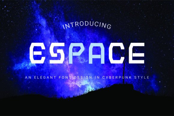 Espace: Elevating Digital Design with Cyberpunk Precision
