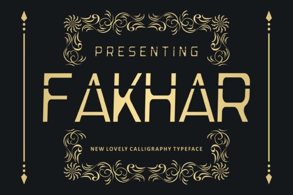 Evaluating Fakhar: A Display Font for Editorial and Craft Design
