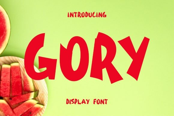 Gory: The Modern Display Font Redefining Bold Sophistication in Design