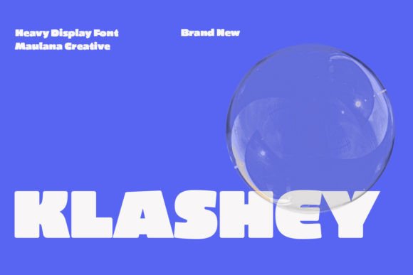 Klashey: The Bold Display Font That Commands Attention