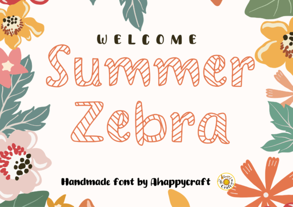 Summer Zebra: Integrating a Playful Display Font into Professional Design Workflows